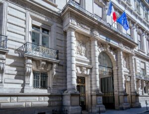 Façade du siège de la Cour des comptes de France