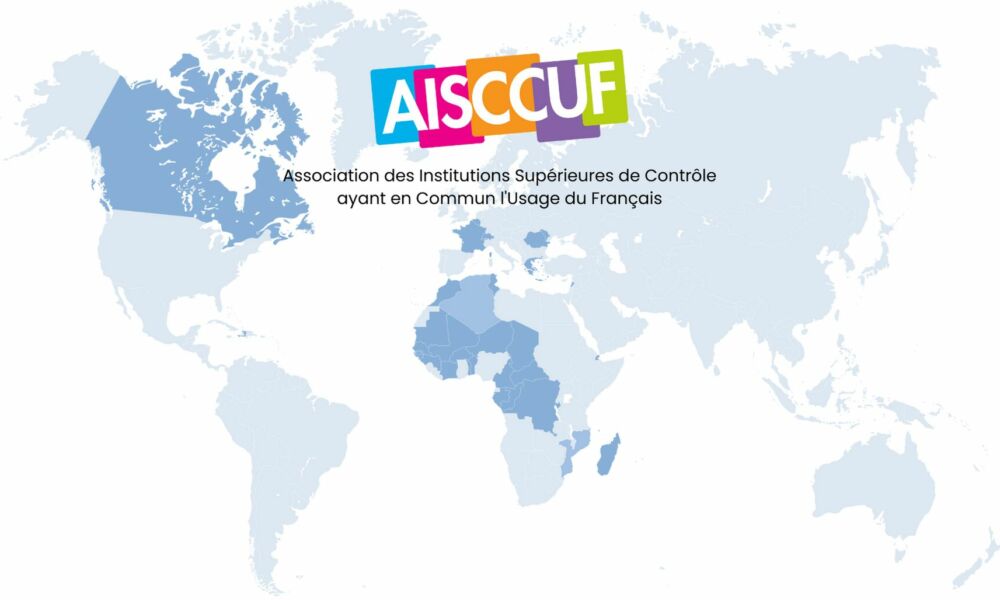 logo + carte des 41 membres Aisccuf
